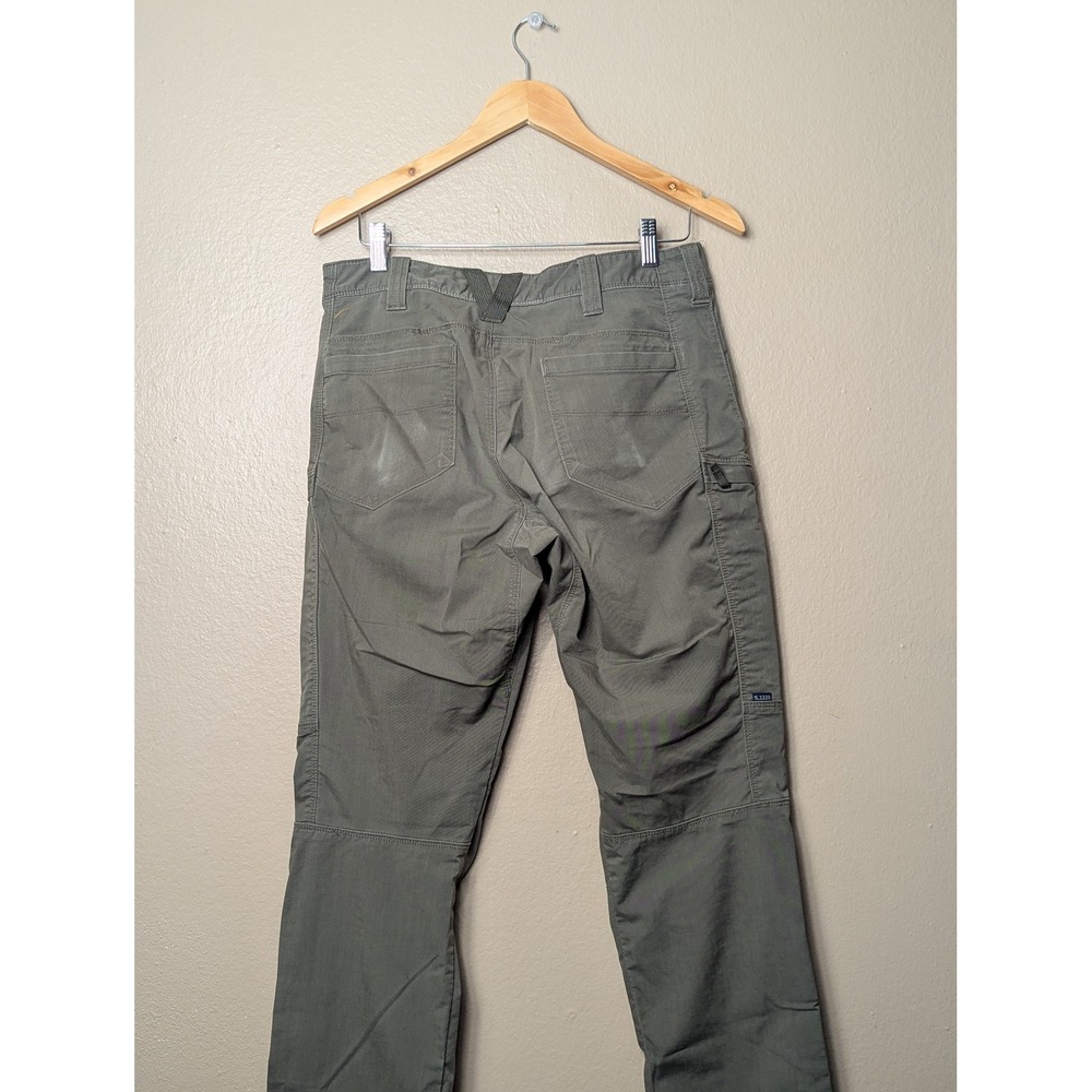 5.11 Tactical Apex Pants Mens 32x34 Olive Green Cargo Utility Work 74520 - Picture 15 of 16